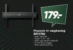 Bilka Prosonic tv vægbeslag BEV3786 tilbud