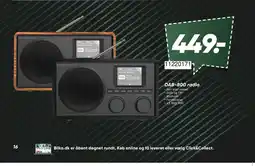 Bilka Prosonic DAB-800 radio tilbud