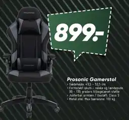 Bilka Prosonic Gamerstol tilbud