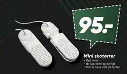 Bilka Mini skotørrer tilbud