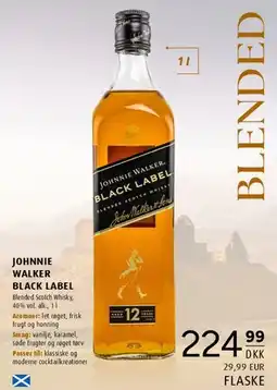 Scandinavian Park JOHNNIE WALKER BLACK LABEL tilbud