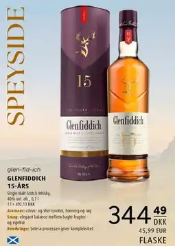 Scandinavian Park Glenfiddich 15-års tilbud