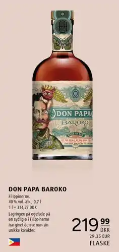 Scandinavian Park DON PAPA BAROKO tilbud