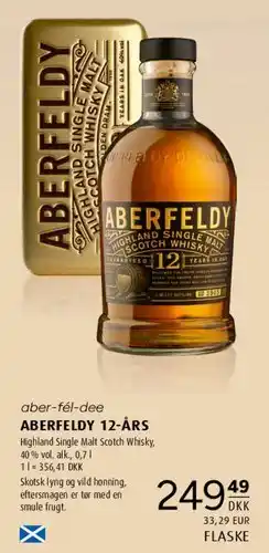 Scandinavian Park ABERFELDY 12-ÅRS tilbud