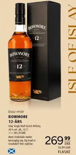 Scandinavian Park BOWMORE 12-ÅRS tilbud