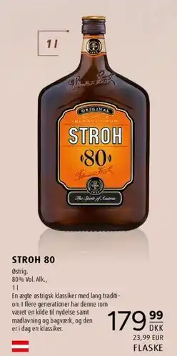 Scandinavian Park Stroh 80 tilbud