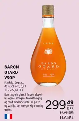 Scandinavian Park Baron Otard VSOP tilbud