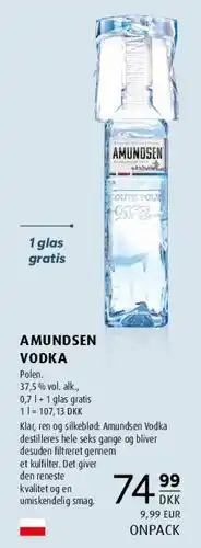 Scandinavian Park Amundsen Vodka tilbud