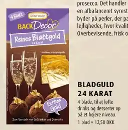 Scandinavian Park Bladguld 24 karat tilbud