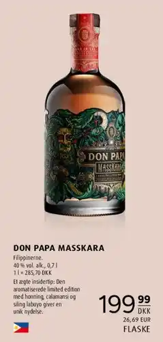 Scandinavian Park DON PAPA MASSKARA tilbud