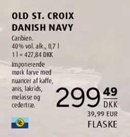 Scandinavian Park OLD ST. CROIX DANISH NAVY tilbud