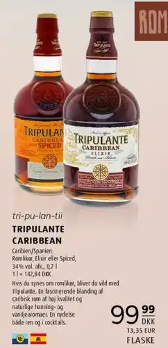 Scandinavian Park Tripulante Caribbean tilbud