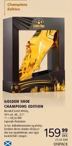 Scandinavian Park Golden Shoe Champions Edition tilbud