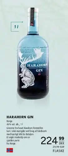 Scandinavian Park HARAHORN GIN tilbud