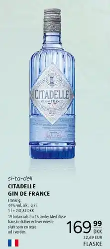 Scandinavian Park CITADELLE GIN DE FRANCE tilbud