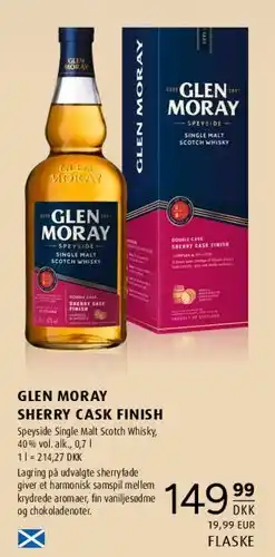 Scandinavian Park Glen Moray Sherry Cask Finish tilbud