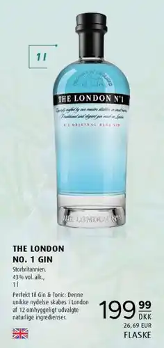 Scandinavian Park THE LONDON NO. 1 GIN tilbud