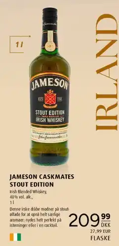 Scandinavian Park Jameson Caskmates Stout Edition tilbud