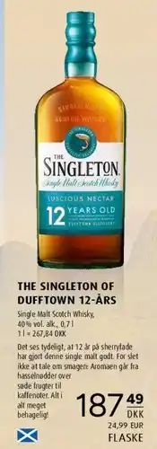 Scandinavian Park The Singleton of Dufftown 12-års tilbud