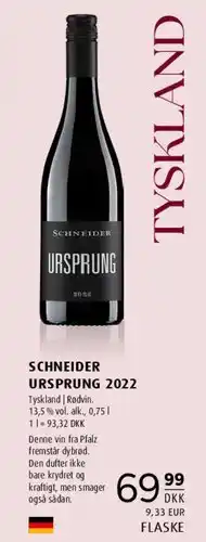 Scandinavian Park Schneider Ursprung 2022 tilbud