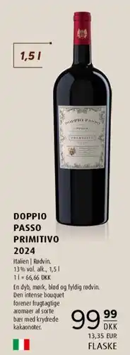 Scandinavian Park Doppio Passo Primitivo 2024 tilbud