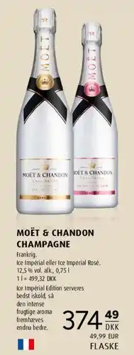 Scandinavian Park Moët & Chandon Champagne tilbud