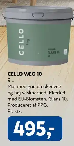 Davidsen CELLO VÆG 10 tilbud