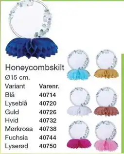 Harald Nyborg Honeycombskilt tilbud