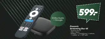 Prosonic Streaming Box 4K