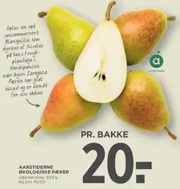 MENY Aarstiderne Økologiske Pærer tilbud