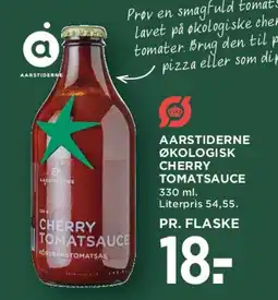 MENY Aarstiderne økologisk cherrytomatsauce tilbud