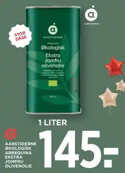 MENY Aarstiderne Økologisk Ekstra Jomfru Olivenolie (1 L) tilbud