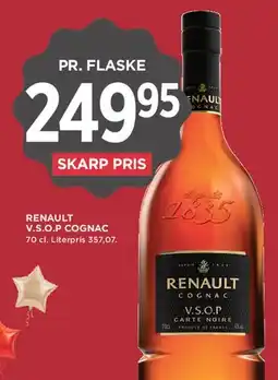 MENY Renault V.S.O.P Cognac tilbud