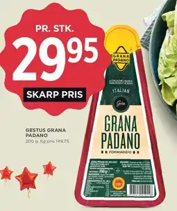 MENY Gestus Grana Padano tilbud