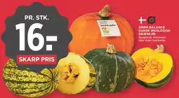 MENY Dansk økologisk græskar tilbud