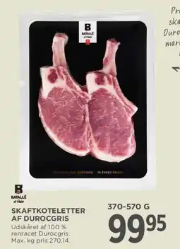 MENY Skaftkoteletter af Durocgris tilbud