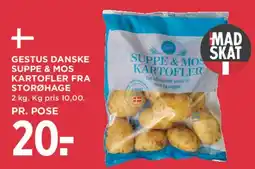 MENY Gestus Suppe & Mos kartofler tilbud