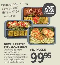 MENY Nemme retter fra slagteren tilbud