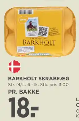 MENY Barkholt skrabeæg tilbud