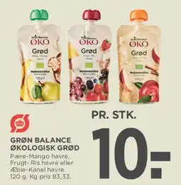 MENY Grøn Balance Økologisk Grød tilbud