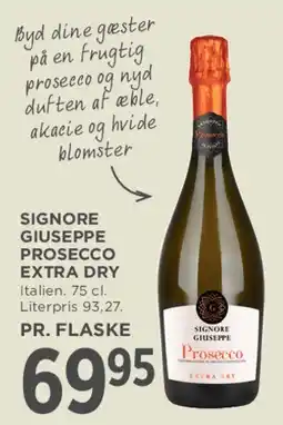 MENY Signore Giuseppe Prosecco Extra Dry tilbud