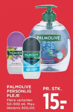 MENY Palmolive personlig pleje tilbud