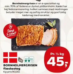 SuperBrugsen Bornholmergrisen flæskesteg tilbud
