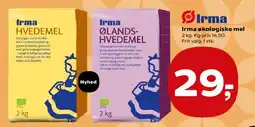 SuperBrugsen Irma økologiske mel (Hvedemel / Ølands-hvedemel) tilbud