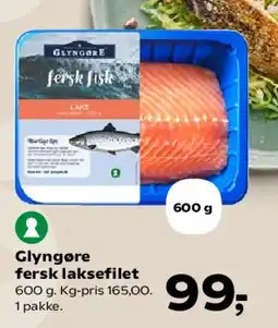 SuperBrugsen Glyngøre fersk laksefilet tilbud