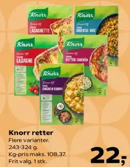 SuperBrugsen Knorr retter tilbud
