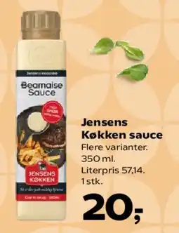 SuperBrugsen Jensens Køkken sauce tilbud