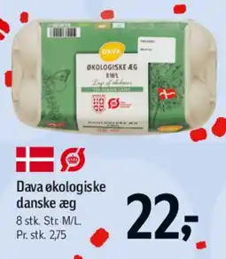 Føtex Dava økologiske danske æg tilbud