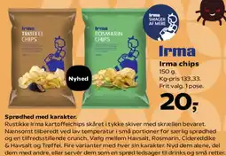SuperBrugsen Irma chips tilbud