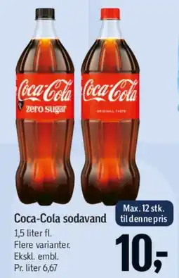 Føtex Coca-Cola sodavand tilbud